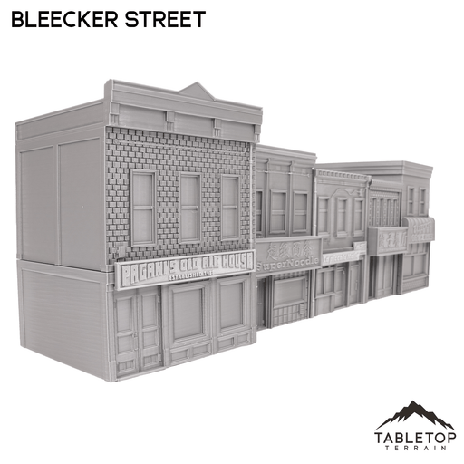 Tabletop Terrain Building Bleecker Street City Block - Marvel Crisis Protocol Building
