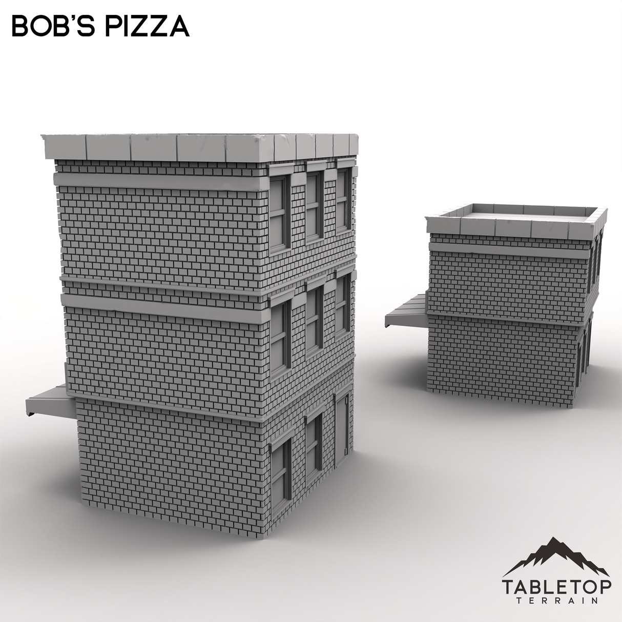 Tabletop Terrain Building Bob's Pizza