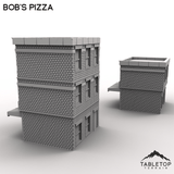 Tabletop Terrain Building Bob's Pizza