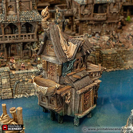 Tabletop Terrain Building Bosun's Bungalow