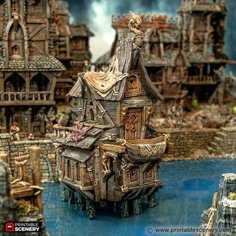 Tabletop Terrain Building Bosun's Bungalow