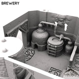 Tabletop Terrain Building Brewery - Kingdom of Durak Deep