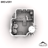 Tabletop Terrain Building Brewery - Kingdom of Durak Deep