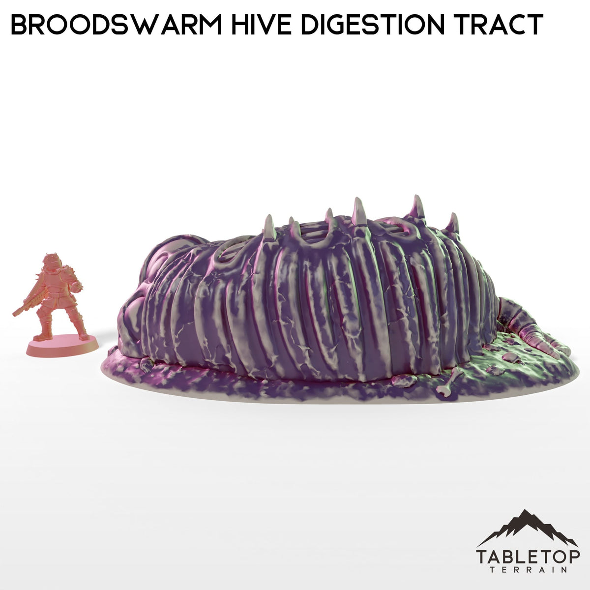 Tabletop Terrain Building Broodswarm Hive Digestion Tract