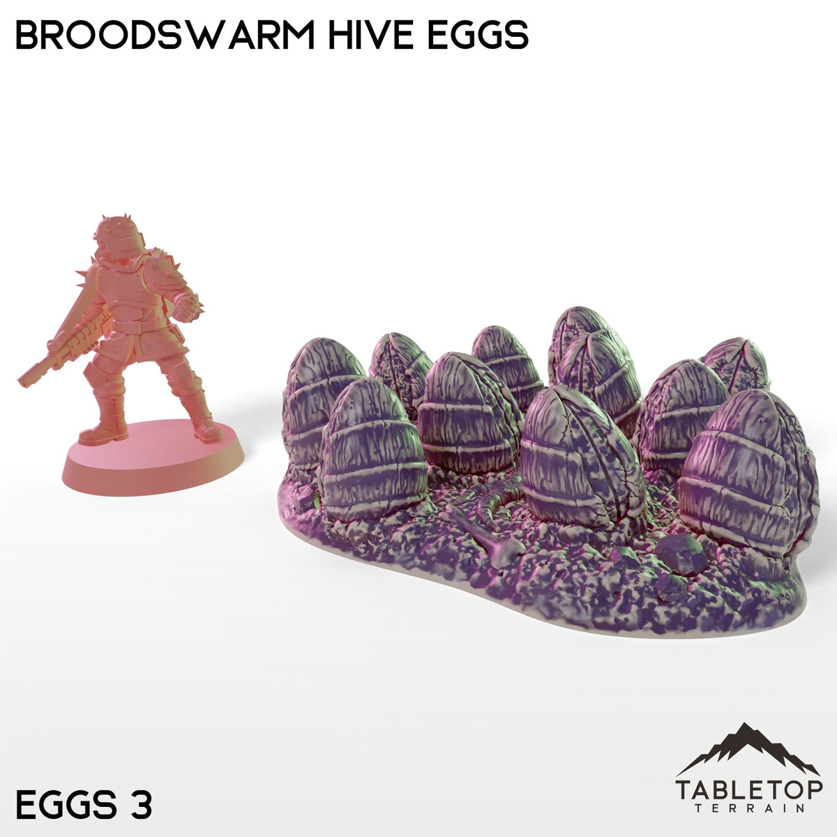 Tabletop Terrain Building Broodswarm Hive Eggs