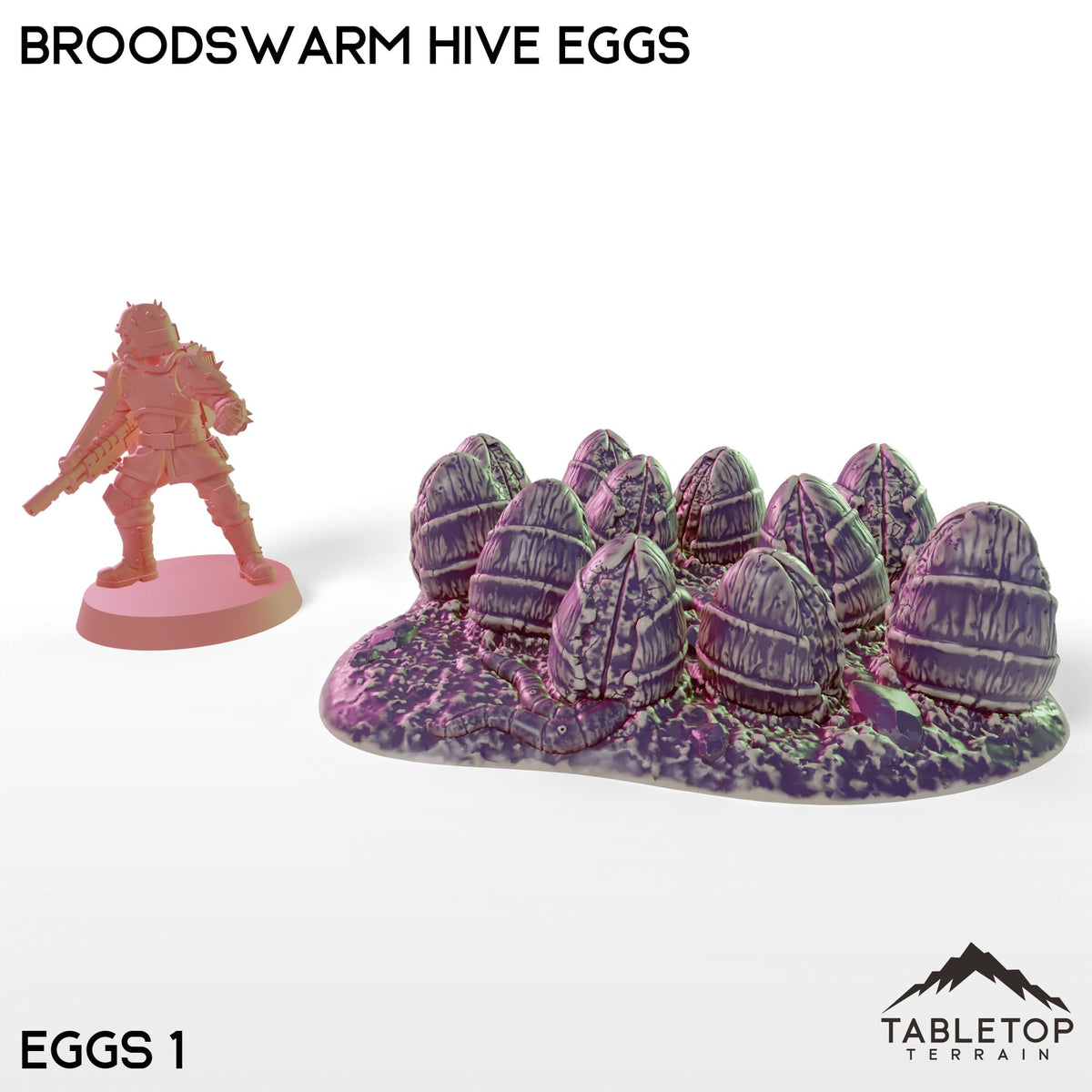 Tabletop Terrain Building Broodswarm Hive Eggs