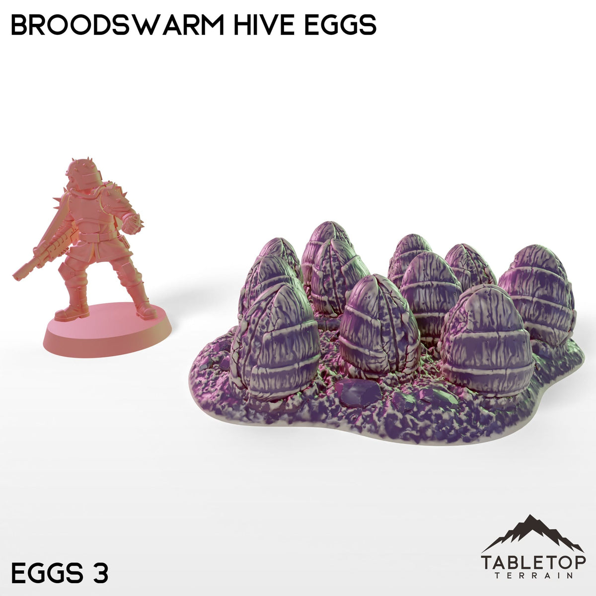 Tabletop Terrain Building Broodswarm Hive Eggs