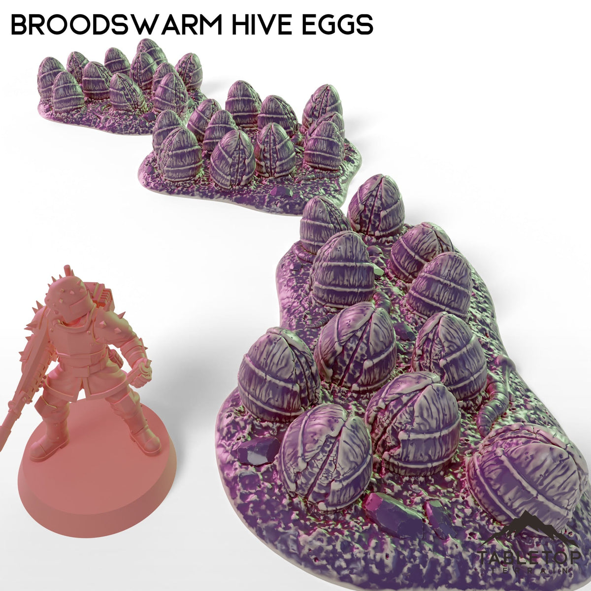 Tabletop Terrain Building Broodswarm Hive Eggs