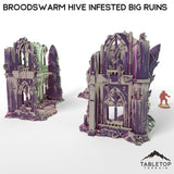 Tabletop Terrain Building Broodswarm Hive Infested Big Ruins