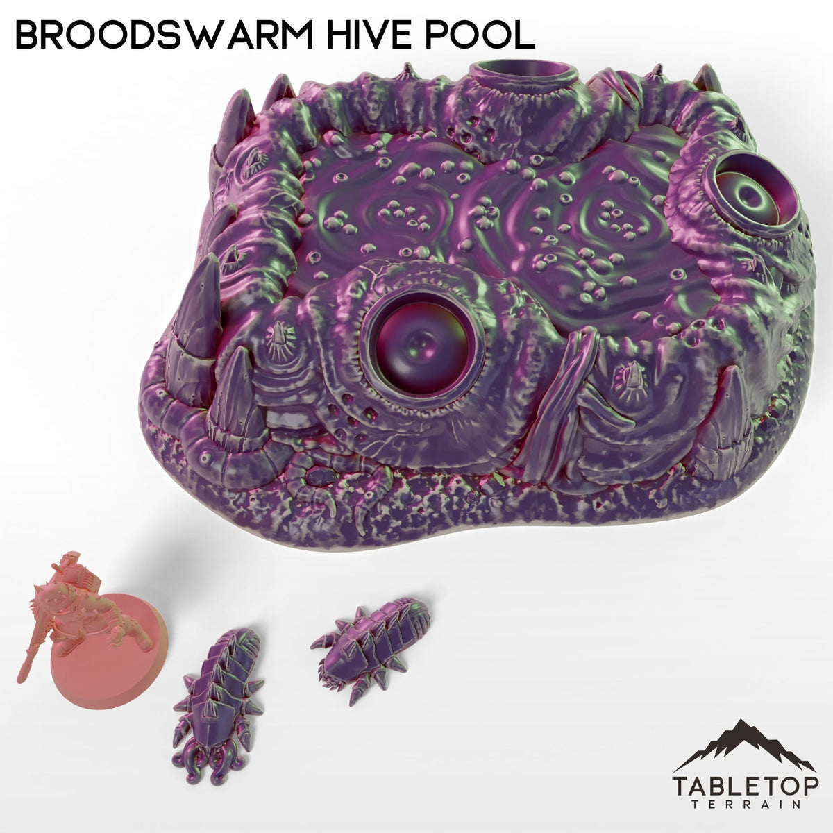 Tabletop Terrain Building Broodswarm Hive Pool