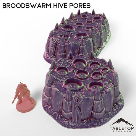 Tabletop Terrain Building Broodswarm Hive Pores