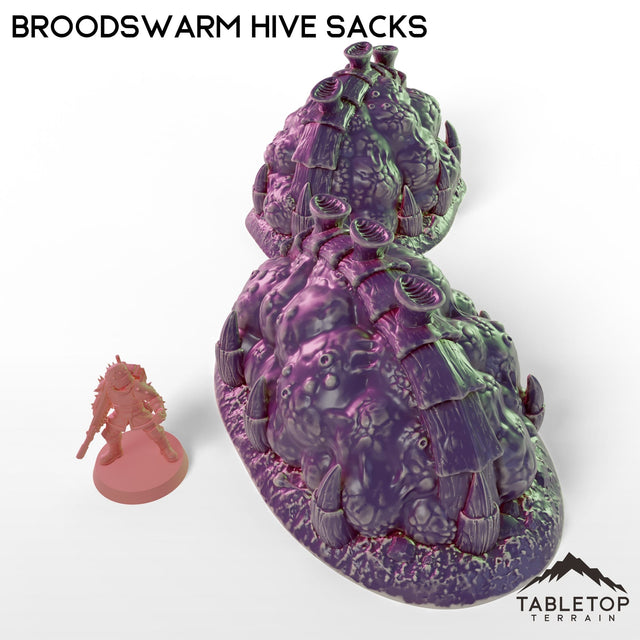 Tabletop Terrain Building Broodswarm Hive Sacks