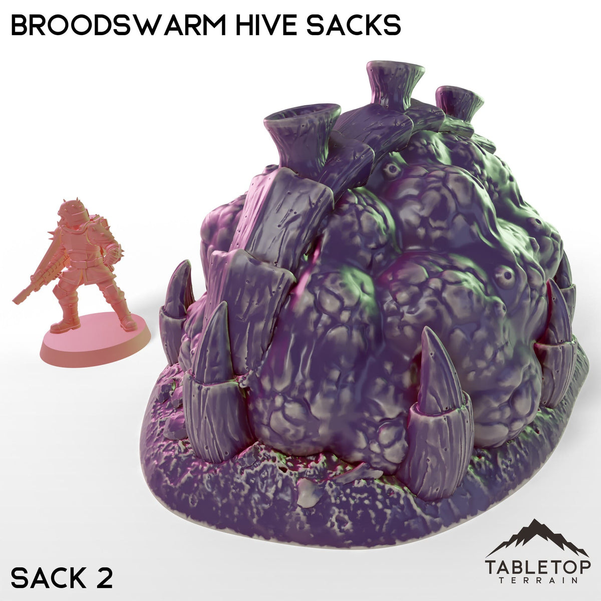 Tabletop Terrain Building Broodswarm Hive Sacks