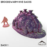 Tabletop Terrain Building Broodswarm Hive Sacks