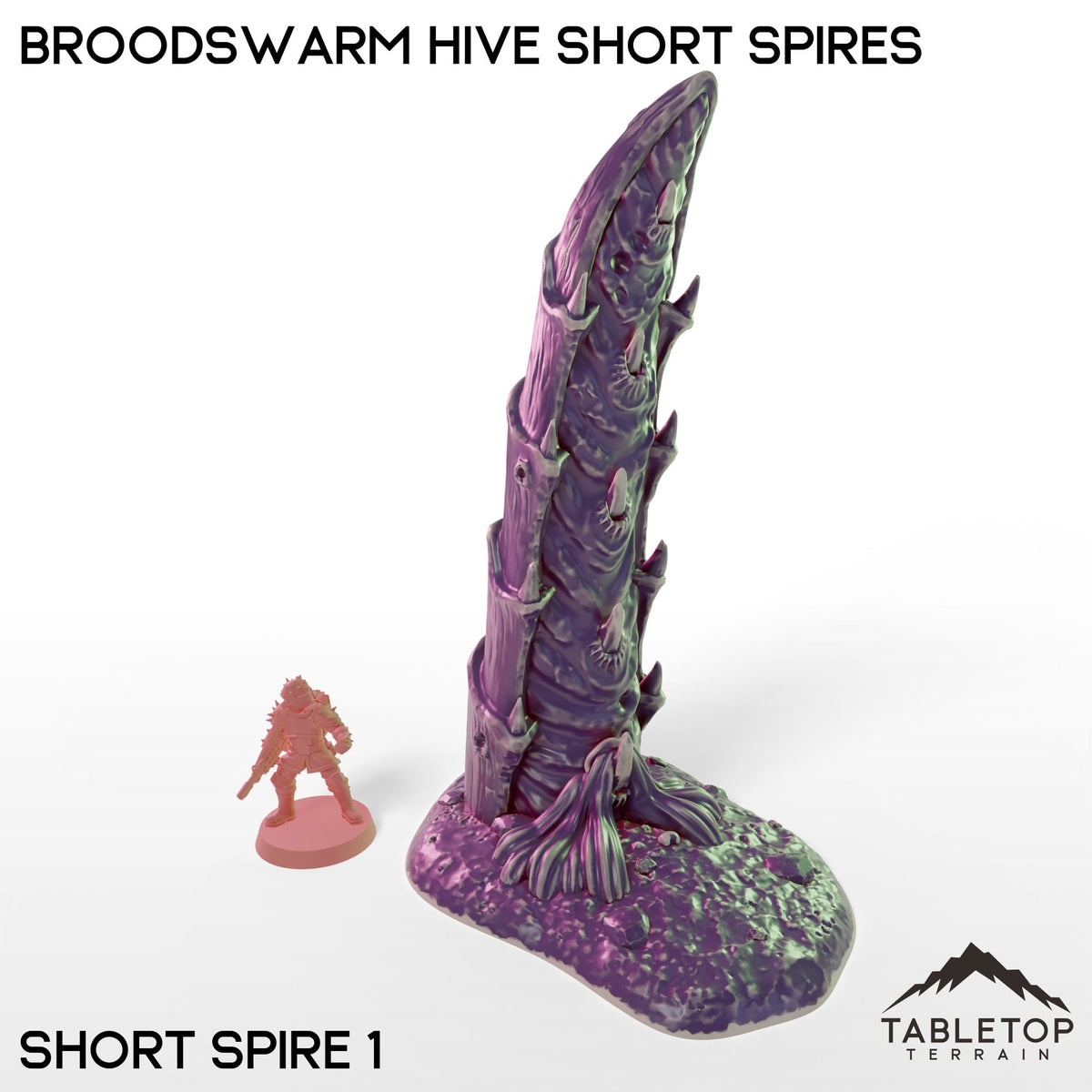 Tabletop Terrain Building Broodswarm Hive Short Spires