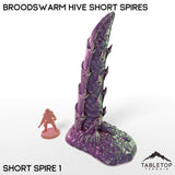 Tabletop Terrain Building Broodswarm Hive Short Spires