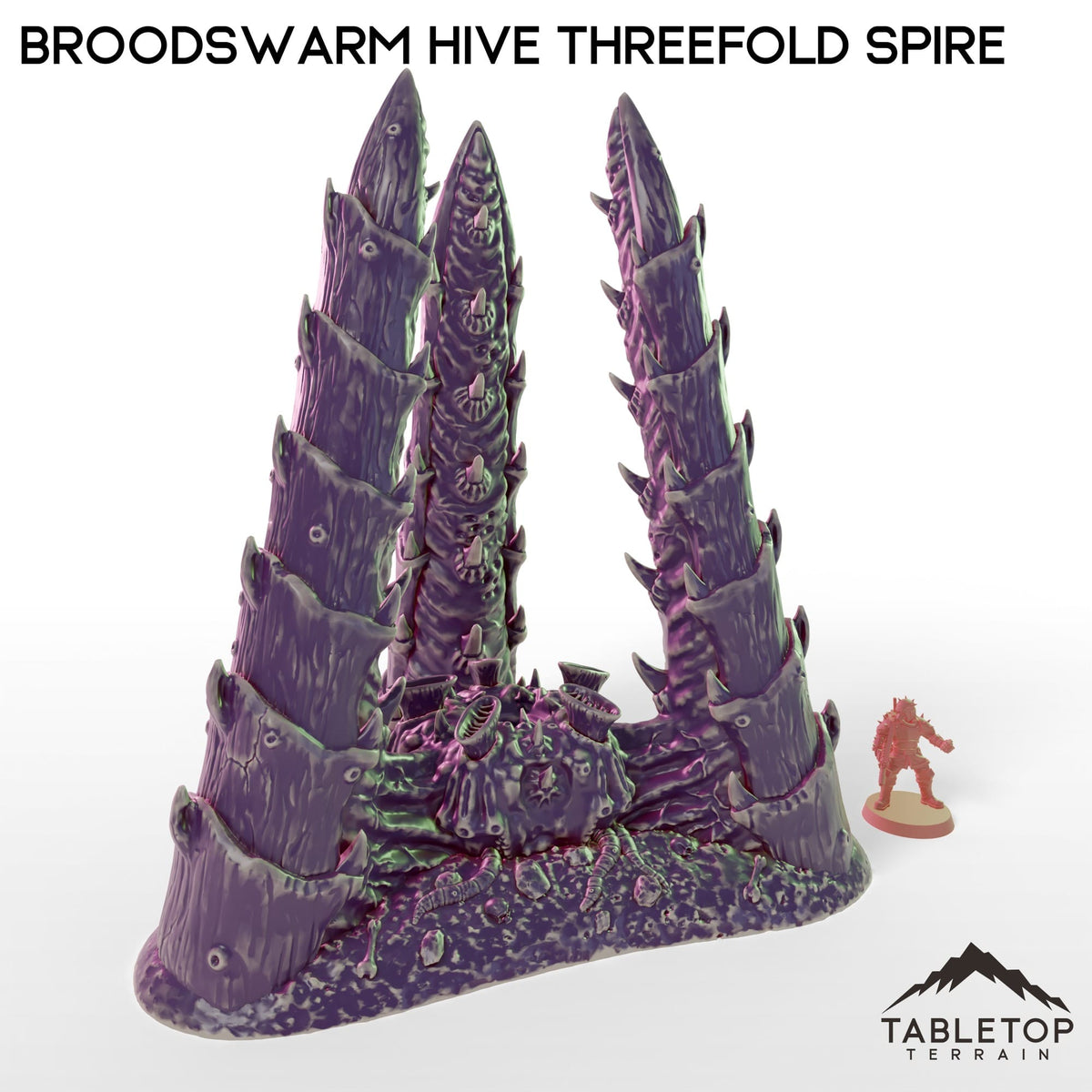 Tabletop Terrain Building Broodswarm Hive Threefold Spire