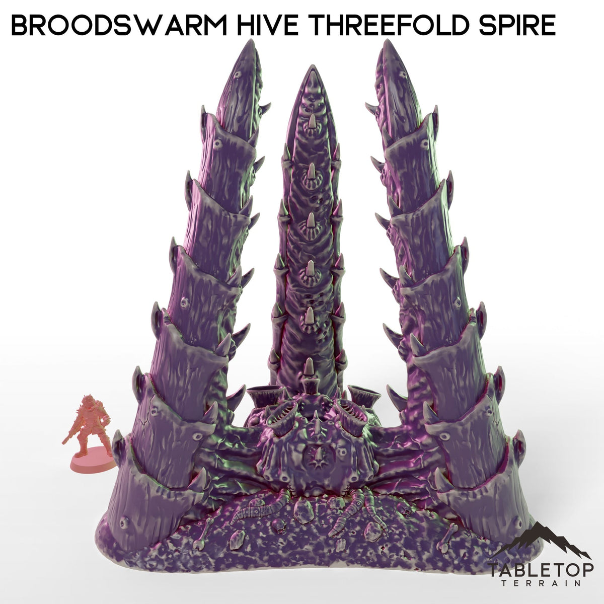 Tabletop Terrain Building Broodswarm Hive Threefold Spire