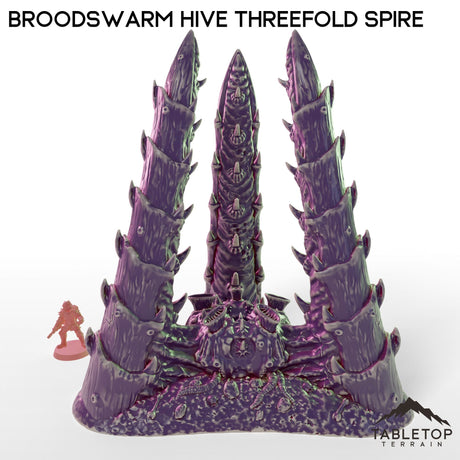 Tabletop Terrain Building Broodswarm Hive Threefold Spire