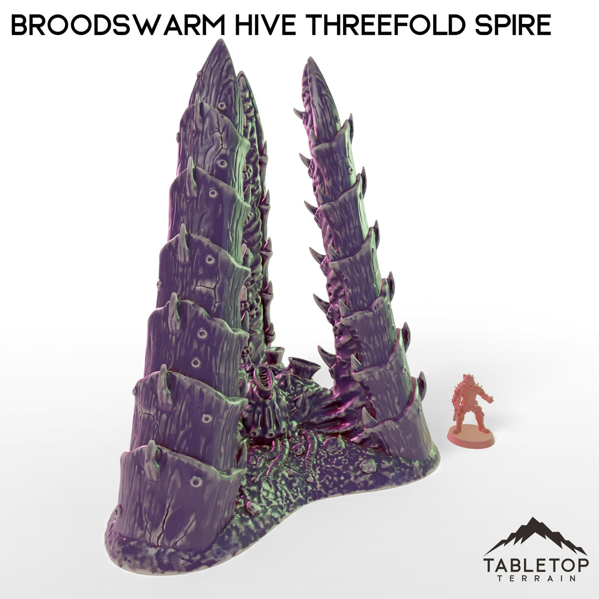 Tabletop Terrain Building Broodswarm Hive Threefold Spire