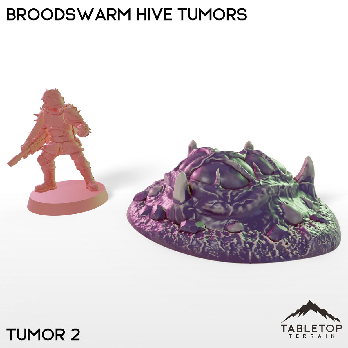 Tabletop Terrain Building Broodswarm Hive Tumors