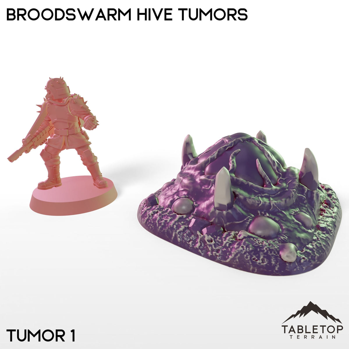 Tabletop Terrain Building Broodswarm Hive Tumors