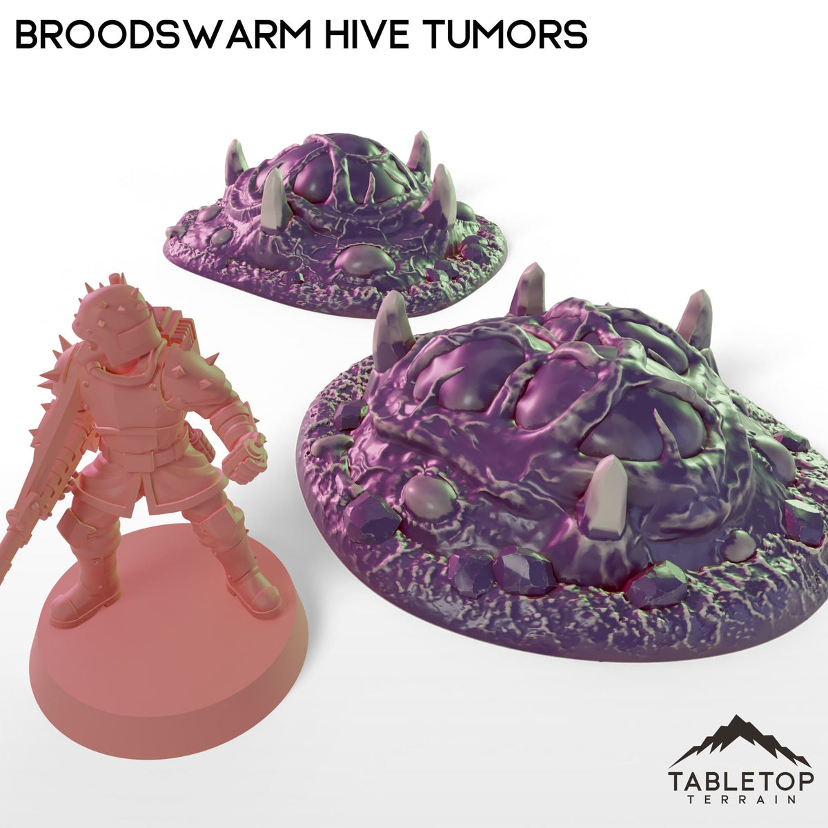Tabletop Terrain Building Broodswarm Hive Tumors