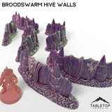 Tabletop Terrain Building Broodswarm Hive Walls