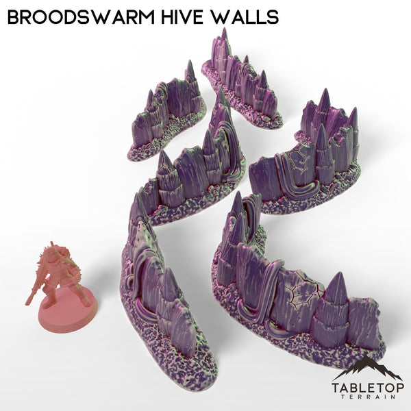 Tabletop Terrain Building Broodswarm Hive Walls