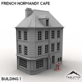 Tabletop Terrain Building Building 1 / 32mm French Normandy Corner Buildings