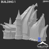 Tabletop Terrain Building Building 1 - City of Spiritdale - Fantasy Building