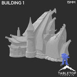 Tabletop Terrain Building Building 1 - City of Spiritdale - Fantasy Building
