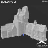 Tabletop Terrain Building Building 2 - Town of Grexdale - Fantasy Building