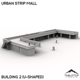 Tabletop Terrain Building Building 2 (U) / 40mm Urban Strip Mall - MCP Building