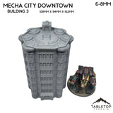 Tabletop Terrain Building Building 3 Mecha City Downtown Buildings - Bundle 2