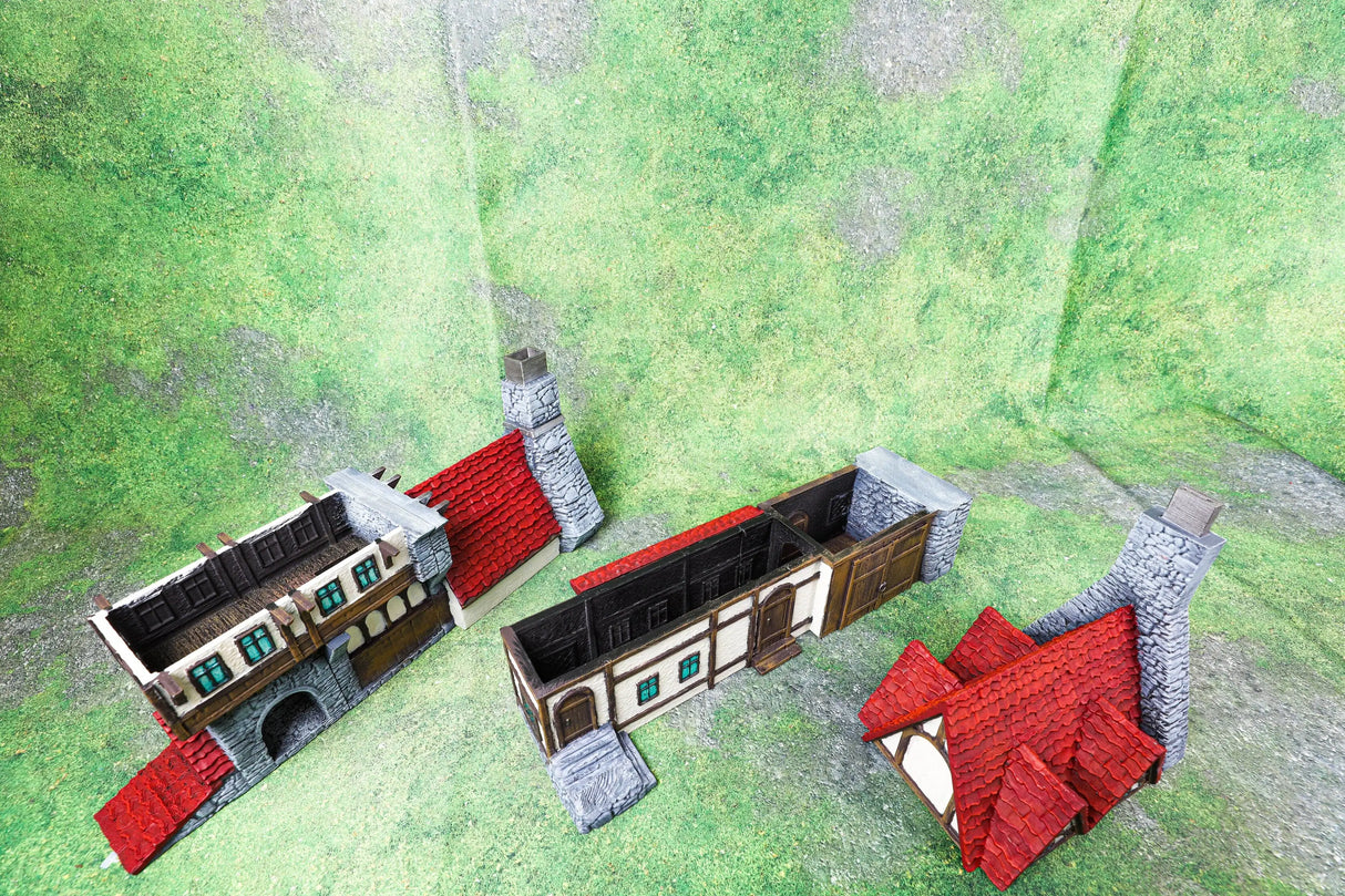 Tabletop Terrain Building Building 3 - Town of Grexdale - Fantasy Building