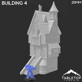 Tabletop Terrain Building Building 4 - City of Spiritdale - Fantasy Building