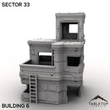 Tabletop Terrain Building Building 6 / 32mm Sector 33
