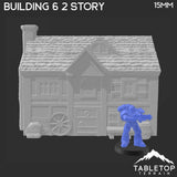 Tabletop Terrain Building Building 6 - Town of Grexdale - Fantasy Building