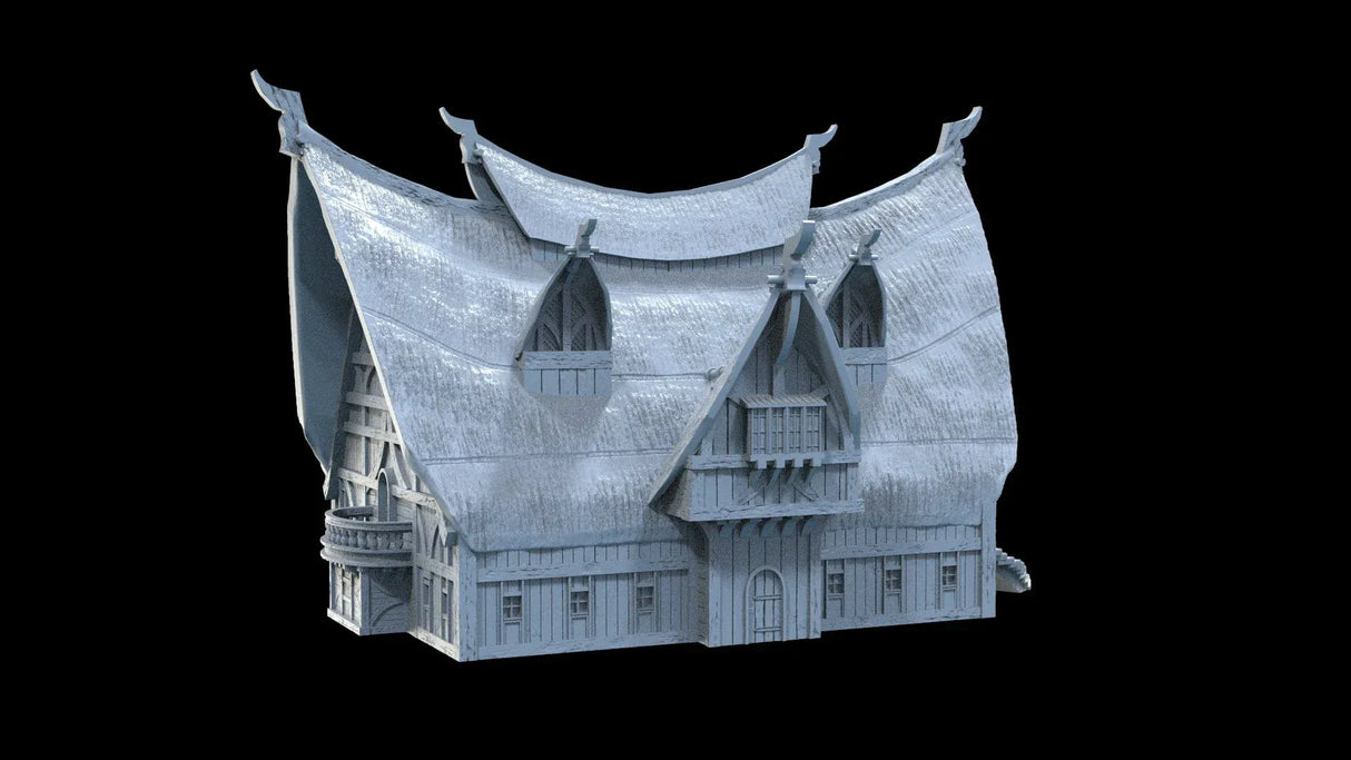 Tabletop Terrain Building Building 7 - City of Spiritdale - Fantasy Building