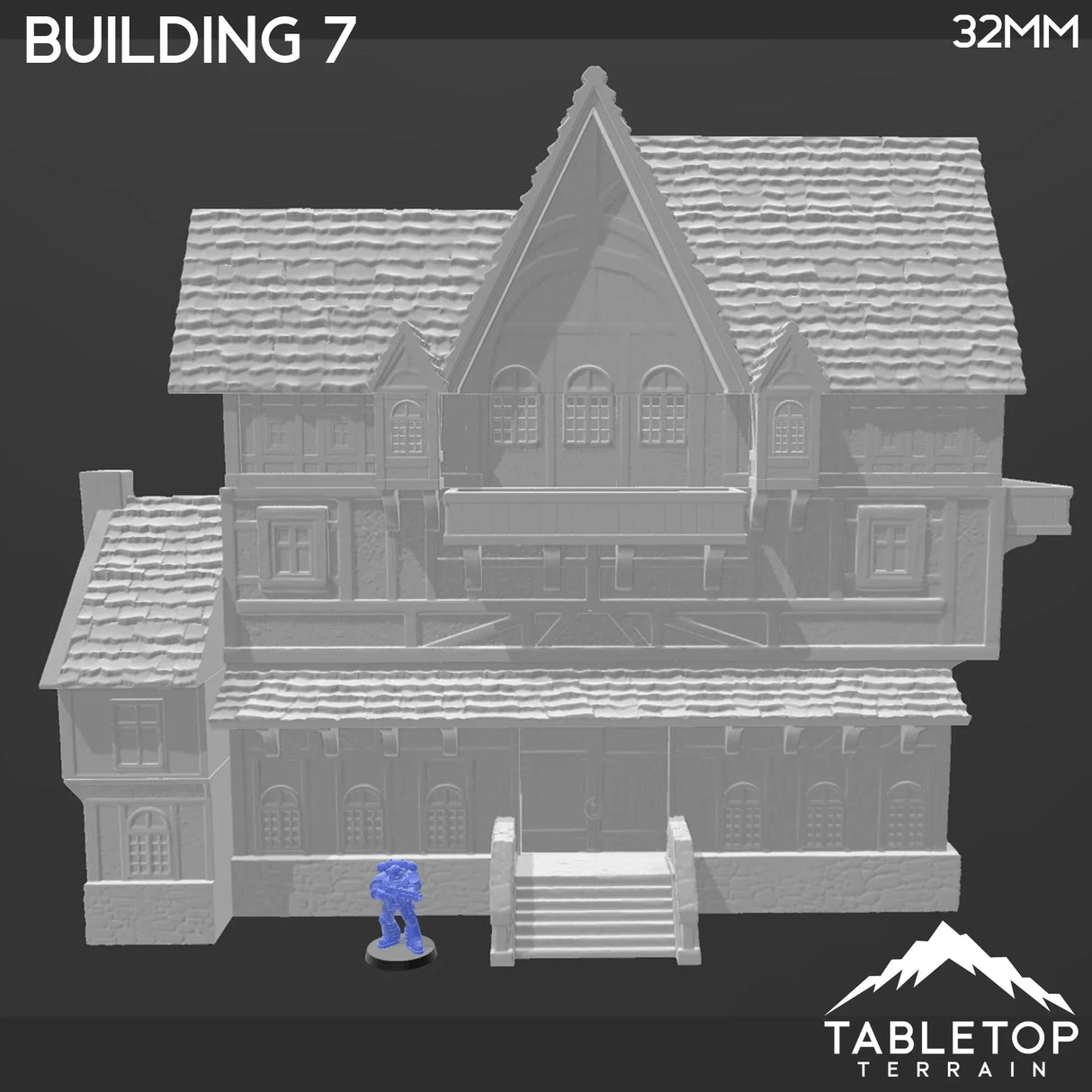 Tabletop Terrain Building Building 7 - Town of Grexdale - Fantasy Building