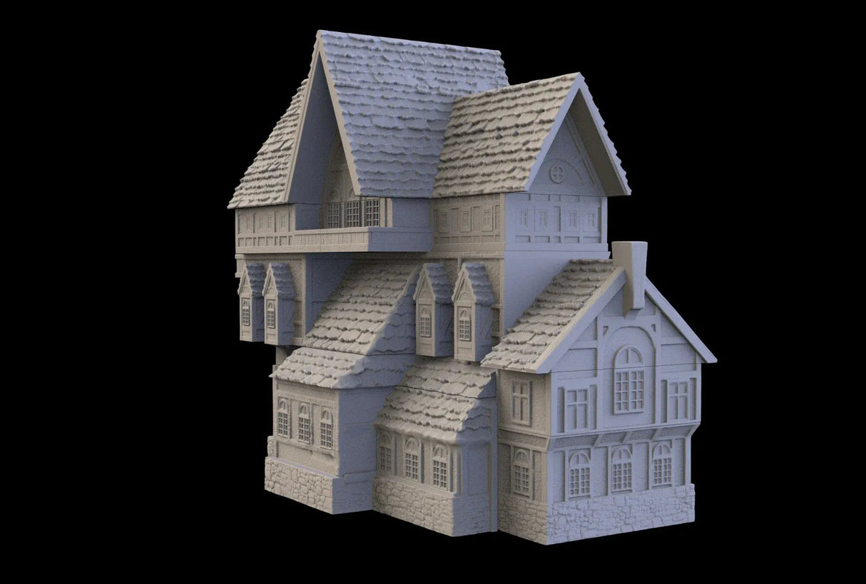 Tabletop Terrain Building Building 7 - Town of Grexdale - Fantasy Building