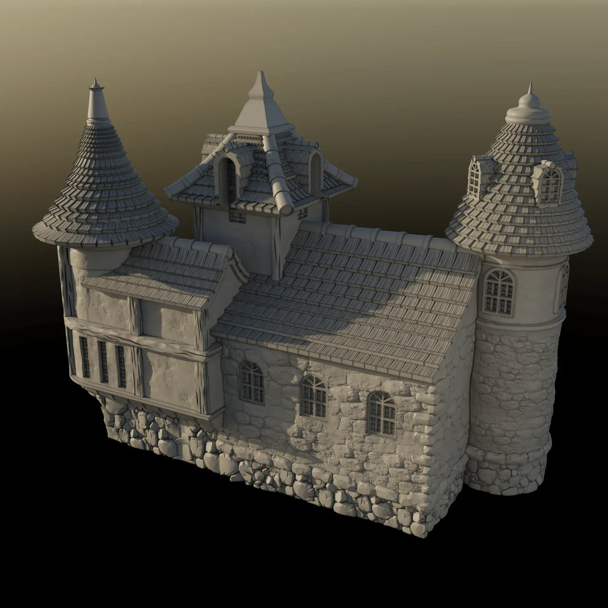 Tabletop Terrain Building Building 8 - City of Spiritdale - Fantasy Building