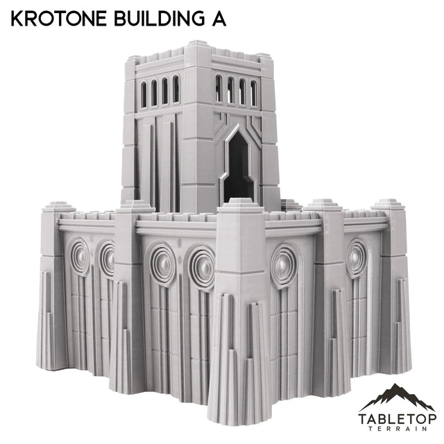 Tabletop Terrain Building Building A - Krotone, Sorcerer's Planet