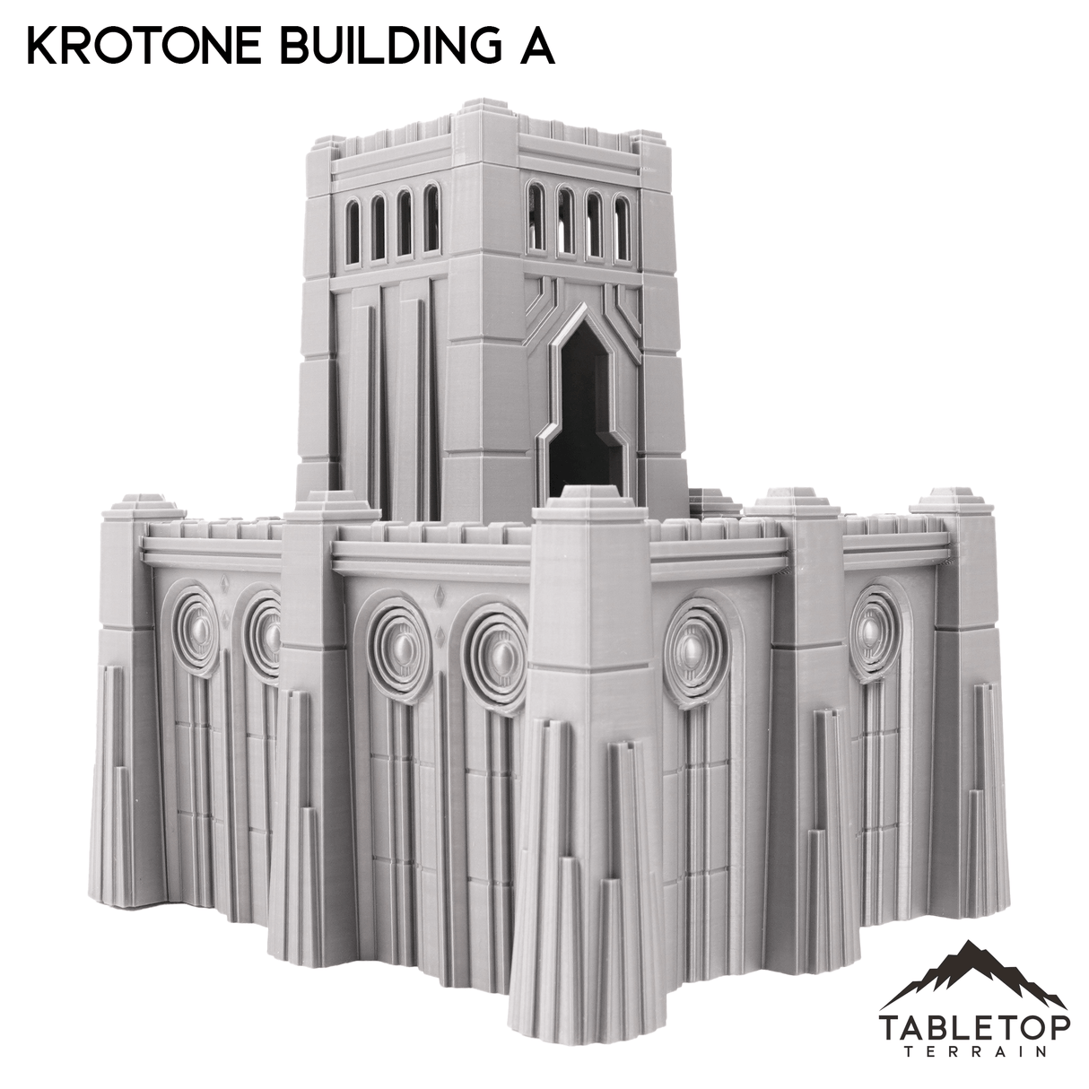 Tabletop Terrain Building Building A - Krotone, Sorcerer's Planet