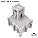 Tabletop Terrain Building Building A - Krotone, Sorcerer's Planet