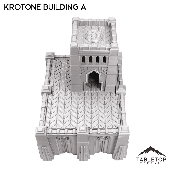 Tabletop Terrain Building Building A - Krotone, Sorcerer's Planet