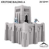 Tabletop Terrain Building Building A - Krotone, Sorcerer's Planet