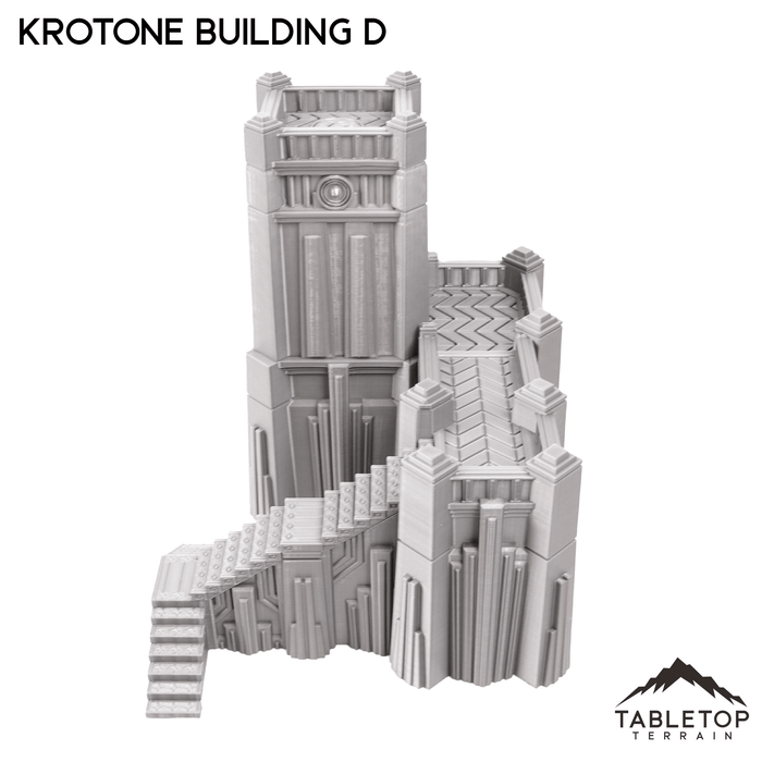 Tabletop Terrain Building Building D - Krotone, Sorcerer's Planet