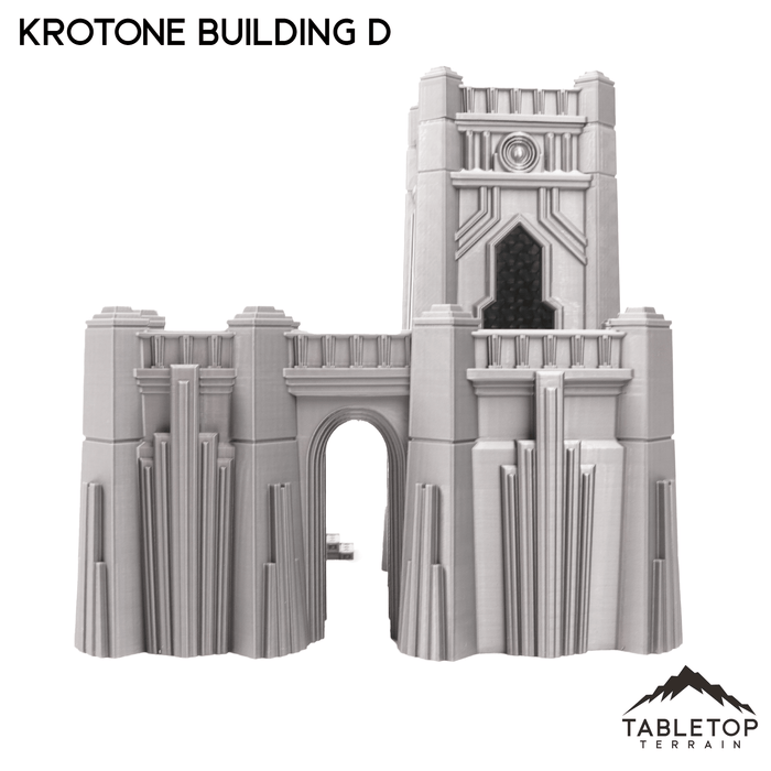 Tabletop Terrain Building Building D - Krotone, Sorcerer's Planet